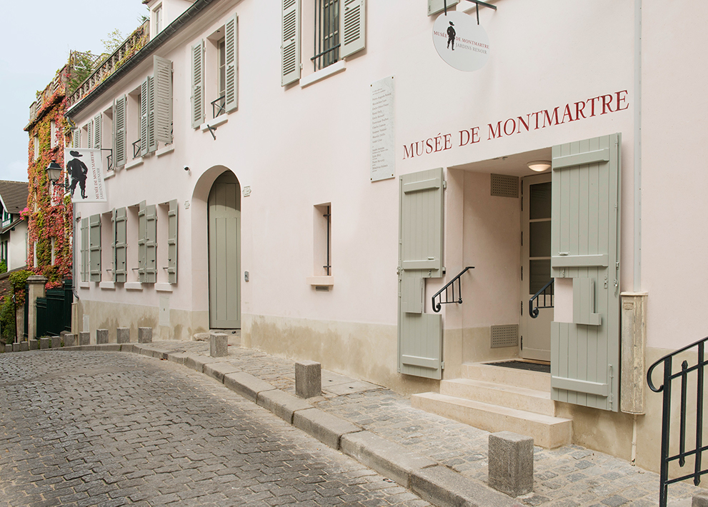 Montmartre Müzesi ve Renoir bahçeleri